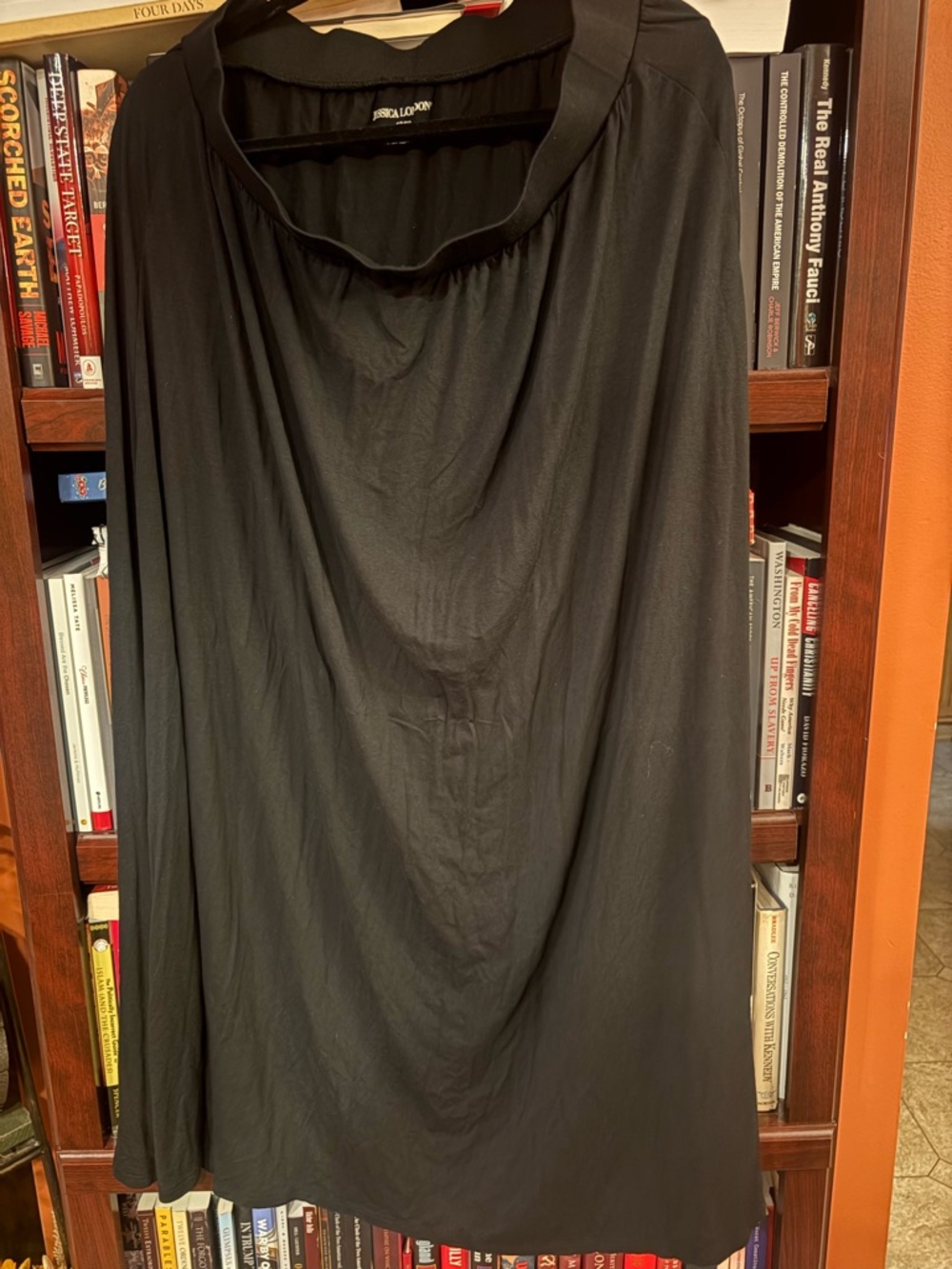 Jessica London Black Maxi Skirt